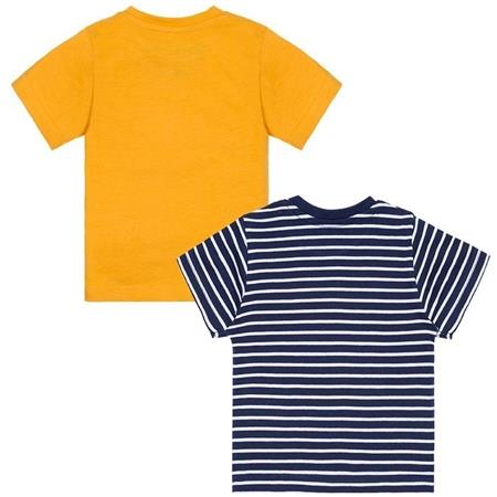 Komplet majic v rumeno-modri barvi (1045-046) - Mayoral