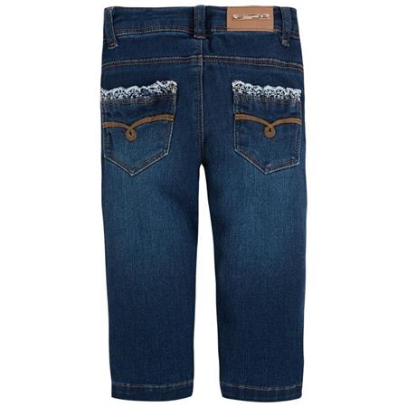Temne jeans hlače za deklice (1513-005) - Mayoral