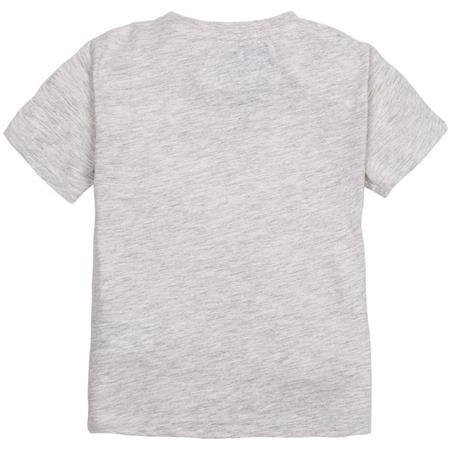 Siva majica s kratkimi rokavi in potiskom za fante (3087-021) - Mayoral