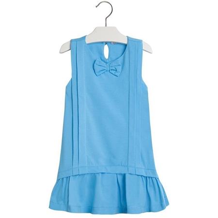Svetlo modra obleka za punce (3993-054) - Mayoral