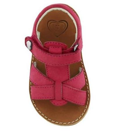 Usnjeni sandali za punce v lila barvi - Mayoral