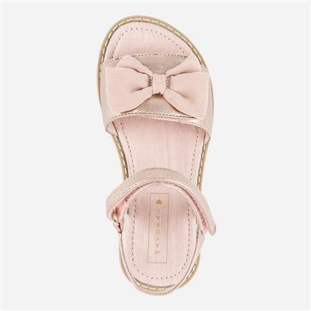 Usnjeni sandali na ježka za punce v roza barvi - Mayoral