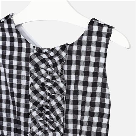 Haljina s Gingham tiskom za cure - Mayoral