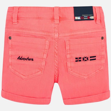 Kratke hlače za fante v koralno roza barvi - Mayoral