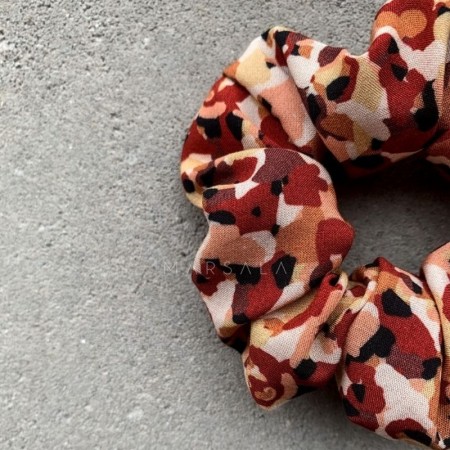 Elastika za lase scrunchie EMI Colorful spots - by Marsala