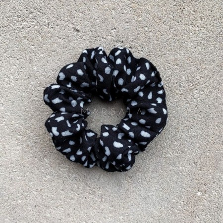 Elastika za lase scrunchie EMI White spots - by Marsala