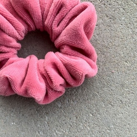 Elastika za lase scrunchie EMI Pink - by Marsala