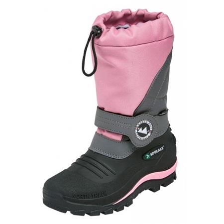 Zimski škornji Sascha v roza barvi za punce - Spirale