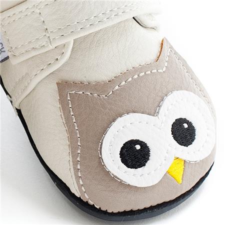 Kožne papuče Owl ALMA za djecu1 - Jack 
