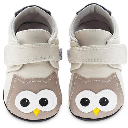 Kožne papuče Owl ALMA za djecu2 - Jack 