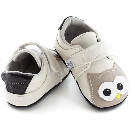 Kožne papuče Owl ALMA za djecu3 - Jack 