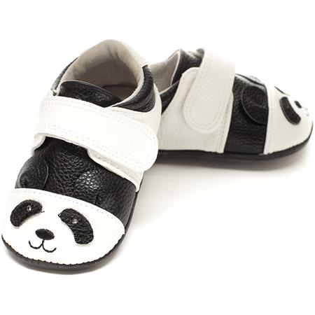 Kožne papuče Panda FLYNN za djecu - Jack 