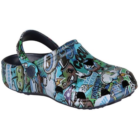 Sandale za decke Big Frog Printed Navy - Coqui