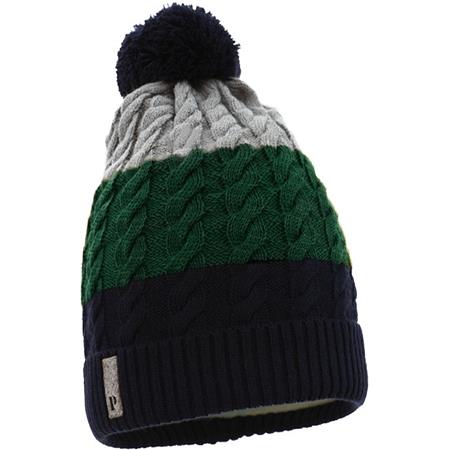 Zimska kapa Alvaro v kombinaciji z zeleno barvo s cofom - Pupill