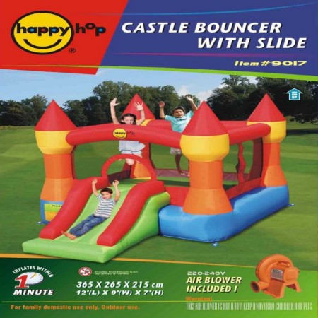 Napihljiv trampolin CASTELLO za otroke - HAPPY HOP
