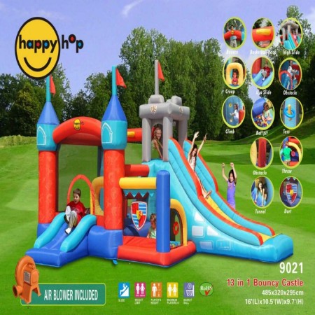 Napihljiv trampolin MEDIOEVO za otroke - HAPPY HOP