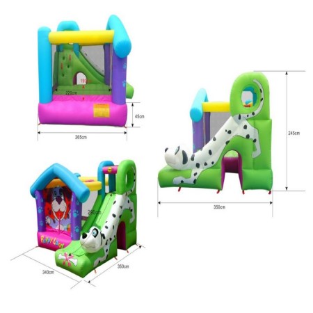 Napihljiv trampolin CUCCIOLANDIA za otroke - HAPPY HOP