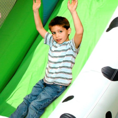 Napihljiv trampolin CUCCIOLANDIA za otroke - HAPPY HOP