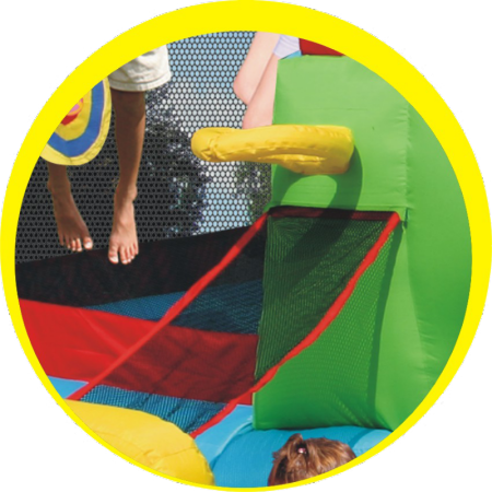 Napihljiv trampolin PARCO AVVENTURA za otroke - HAPPY HOP
