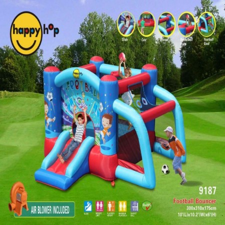 Dvorac na napuhavanje FOOTBALL za djecu - HAPPY HOP