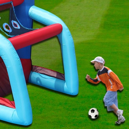 Napihljiv trampolin FOOTBALL za otroke - HAPPY HOP