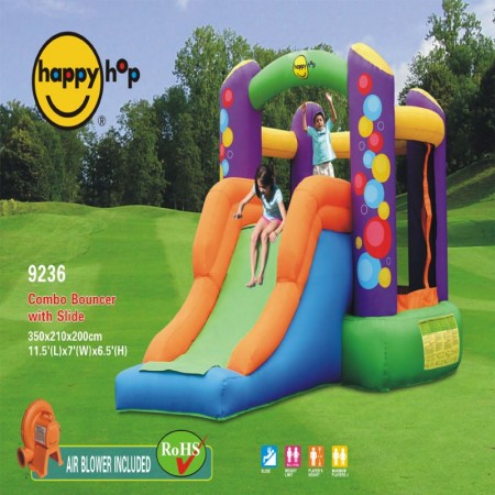 Napihljiv trampolin BALLOONza otroke - HAPPY HOP