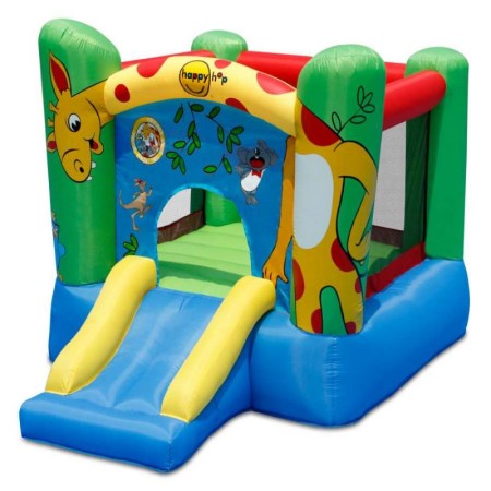 Napihljiv trampolin GIRAFFA za otroke - HAPPY HOP