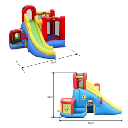 Dvorac na napuhavanje 11 in 1 za djecu - HAPPY HOP