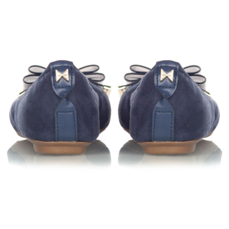 Balerinke s spominsko peno MILIE Navy - Butterfly Twists