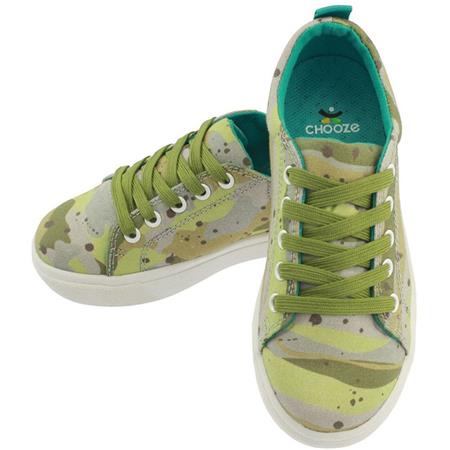 Superge za fante Big Choice v potisku Camo Green - Chooze