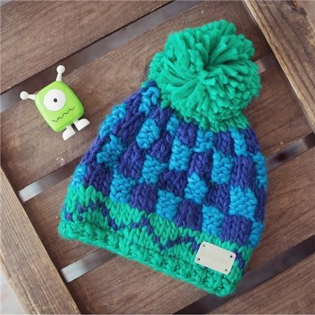 Kapa s cofom Blue Bobble (HAT-BLUBOB) - Blade&Rose