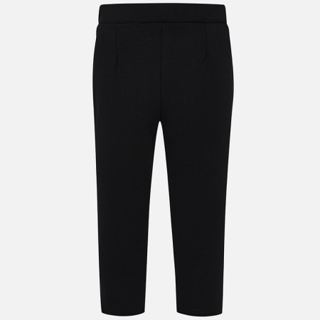 Črne hlače z nastavljivo elastiko za punce - Mayoral