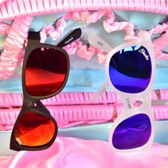 Polarizirana sončna očala za otroke VIP Black - Red - Shadez