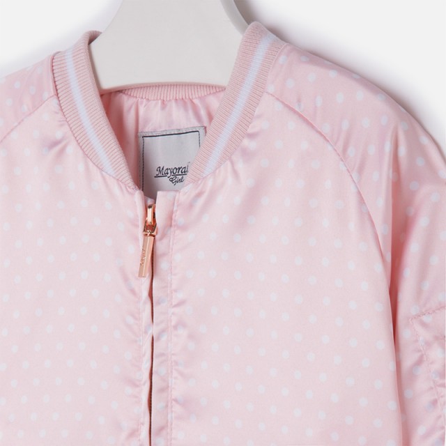 Lahkoa jakna za punce v nežno roza barvi - Mayoral