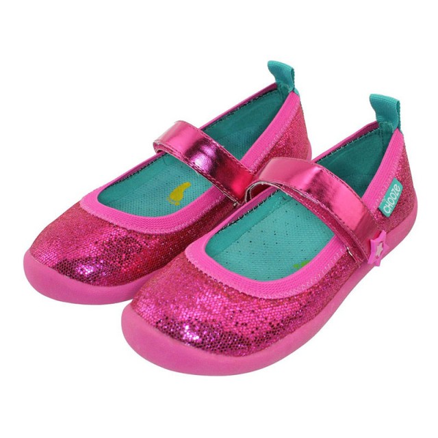 Balerinke za punce Jump Glow Fuchscia - Chooze