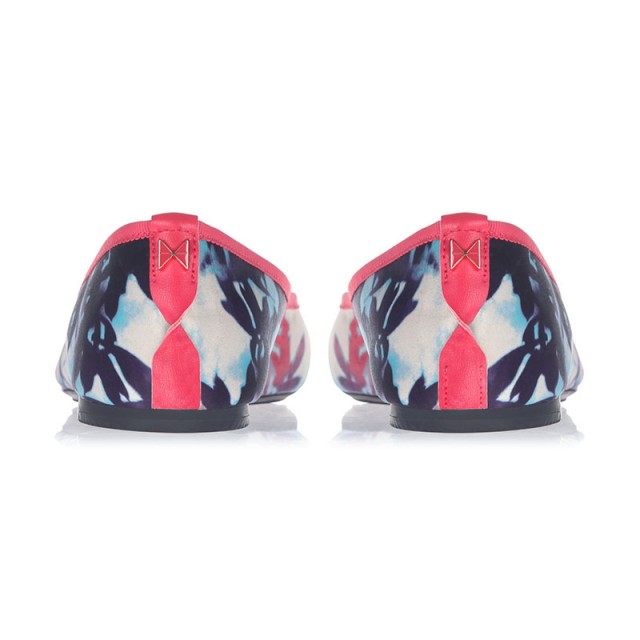 Balerinke s memorijskom pjenom za žene KATE Romantic Floral - Butterfly Twists