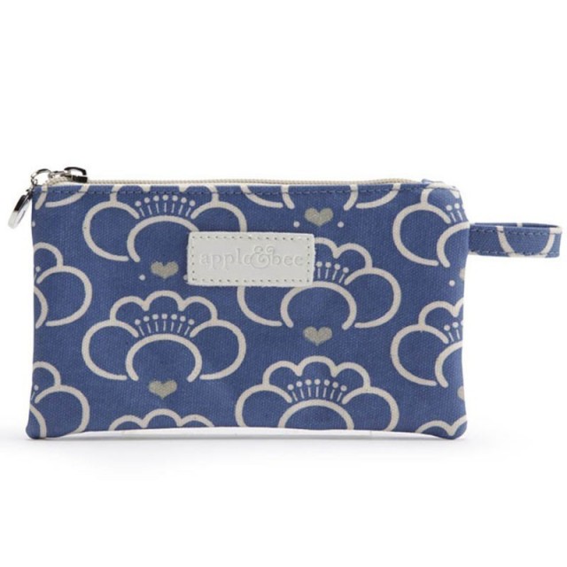 Mini kozmetična torbica/drobižnica Lotus Blue (LB-001) - Apple&Bee