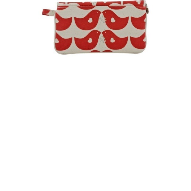 Kozmetična torbica v obliki pisma v barvi Lovebird Red (LR-004) - Apple&Bee