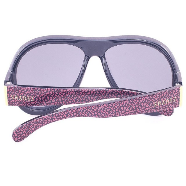 Luxurious Leopard Black sončna očala za punce - Shadez