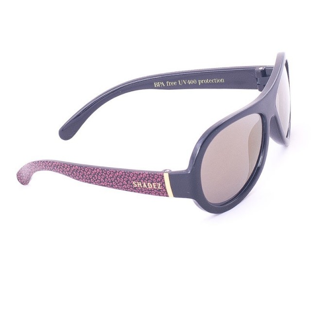 Sunčane naočale za cure Luxurious Leopard Black - Shadez