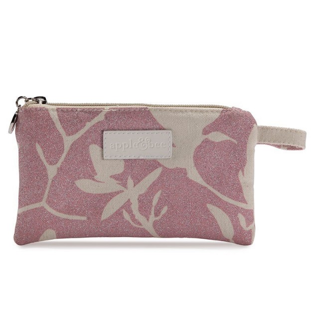 Mini kozmetična torbica/drobižnica Magnolia Shimmer (MS-001) - Apple&Bee