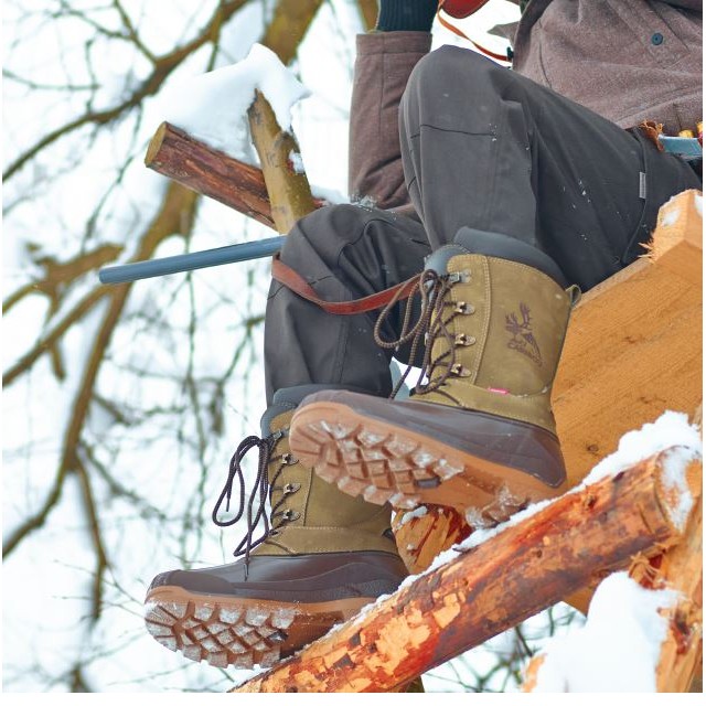 Moški zimski škornji Caribou Pro z 100% volno - Demar