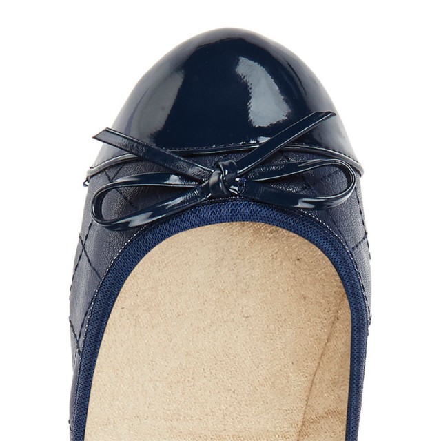 Balerinke Olivia v Navy/Navy barvi za ženske - Butterfly Twists