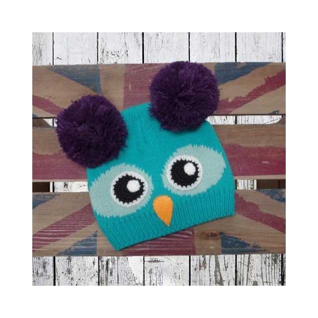 Zimska kapa za punčke Oheo Owl Doubble Bobble Hat - Blade & Rose