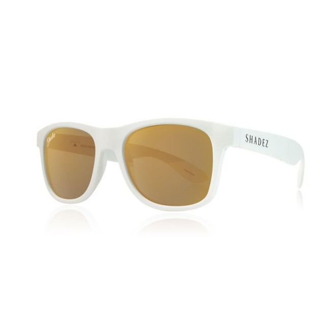 Polarizirane sunčane naočale za odrasle White - Gold - Shadez