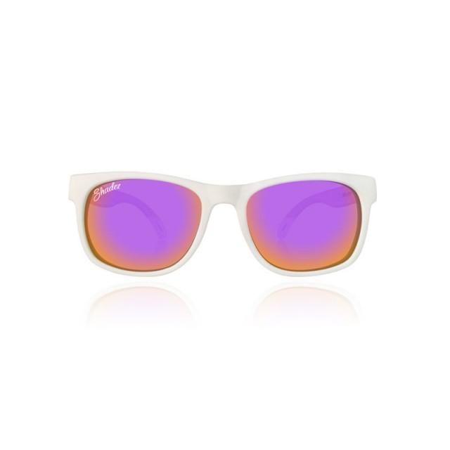 Polarizirane sunčane naočale za djecu VIP White - Purple - Shadez