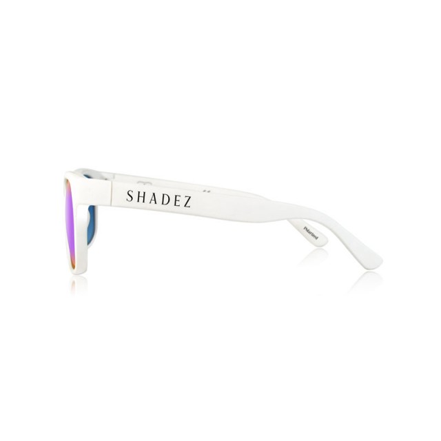 Polarizirana sončna očala za otroke VIP White - Purple - Shadez