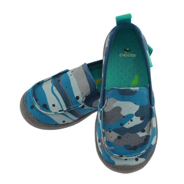 Mokasini za dečke Camo Blue - Chooze