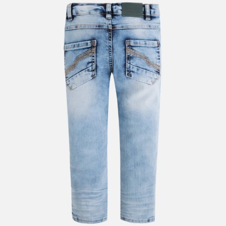 Jeans slim fit pobeljene hlače za fante - Mayoral