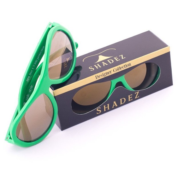 Designer Shadez v barvi Super Soccer Green za fante - Shadez